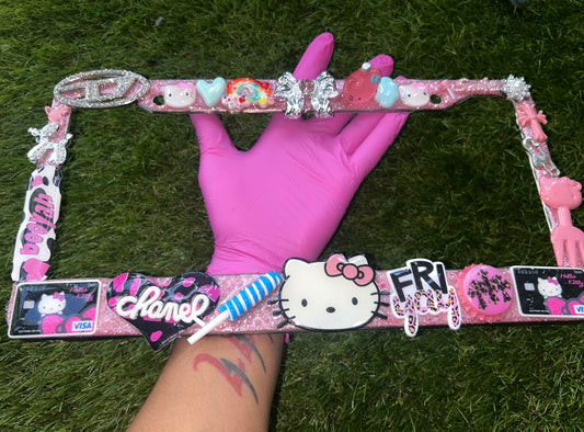 *CUSTOM* Bedazzled Plate
