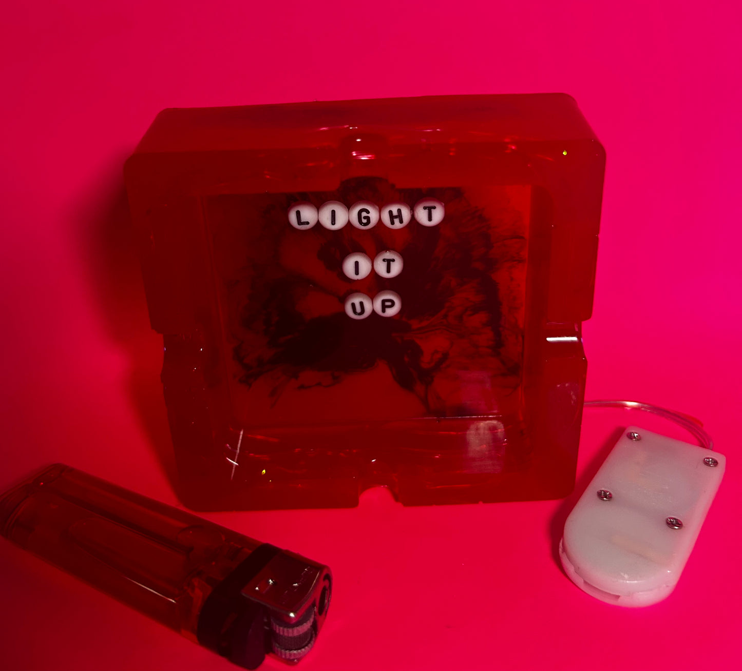 Red LED Small Tray