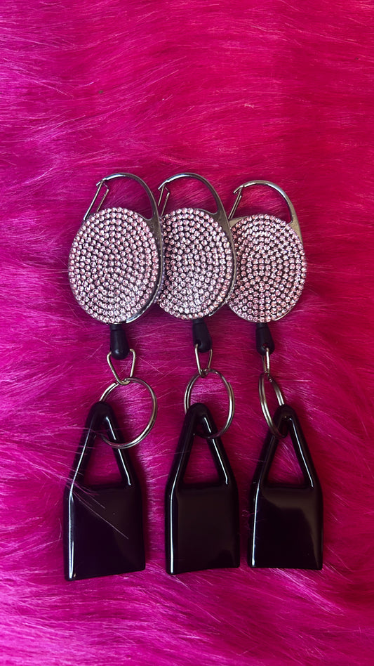 💖 Pink Rhinestone Bedazzled Lighter Leash — Limited Stock! ($4) 💖