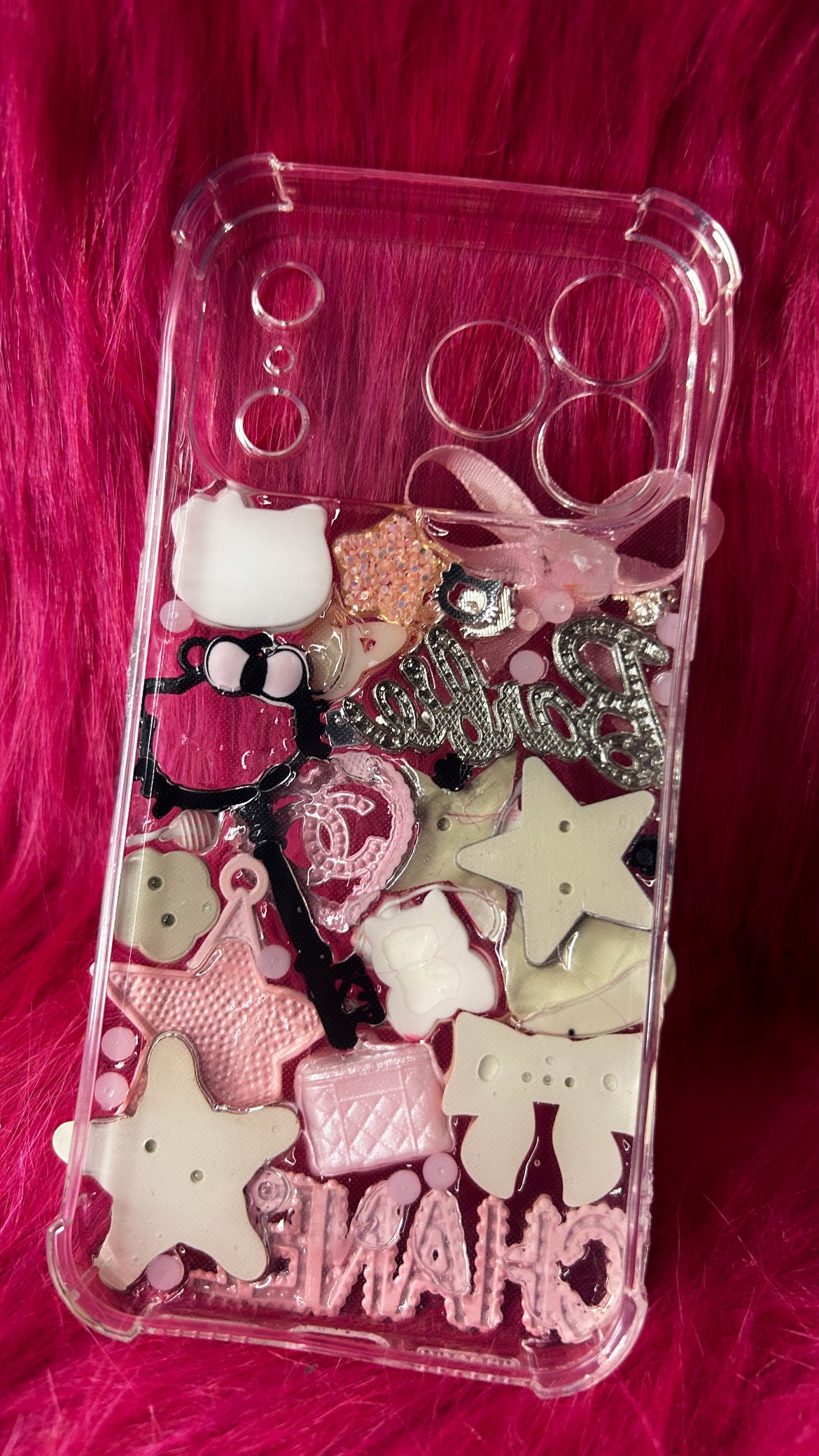 iPhone 17 Pro Max Bedazzled “Barbie Babe” Case (Ready to Ship) 🎀