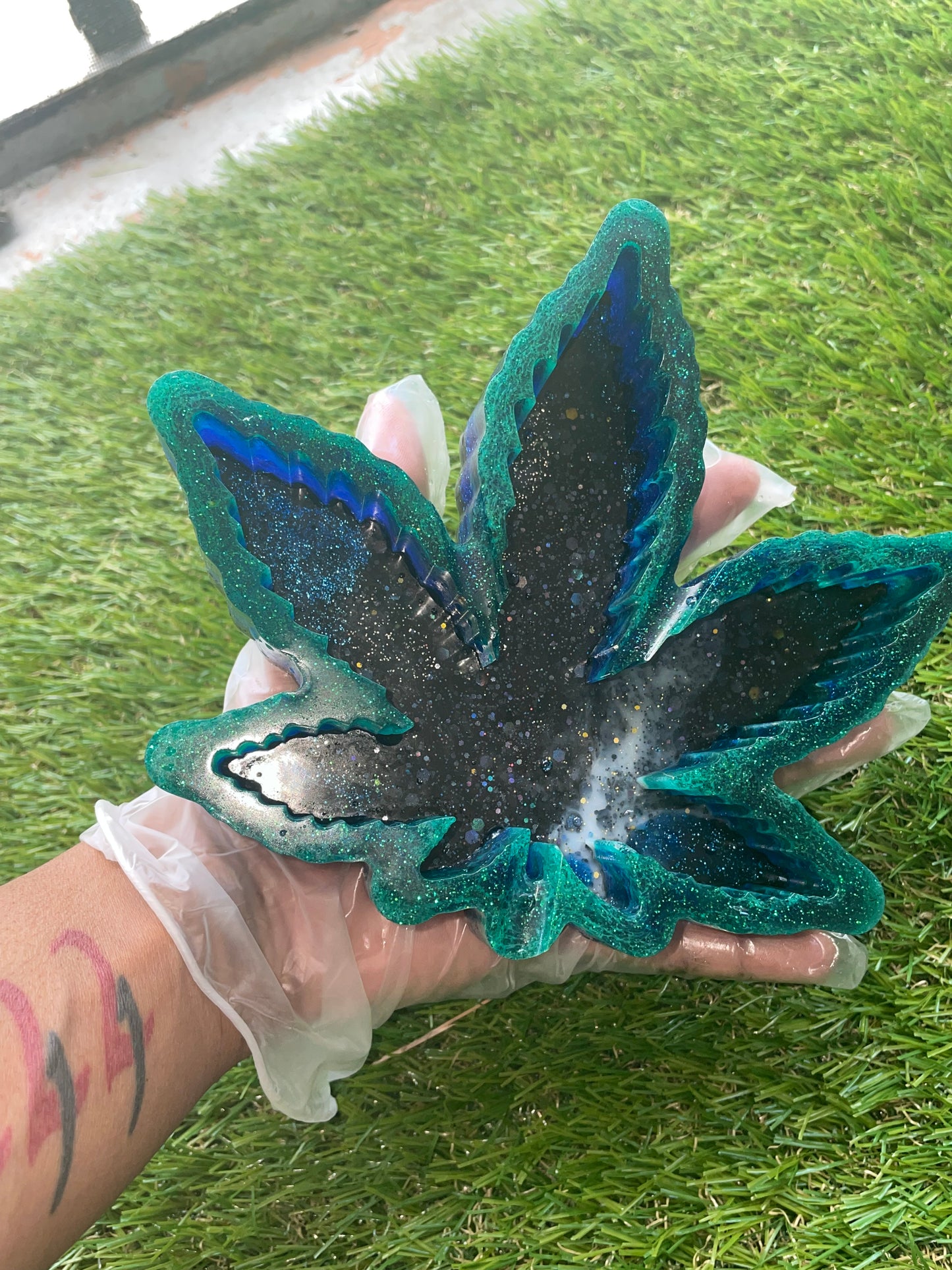 CUSTOM Large Leaf Tray
