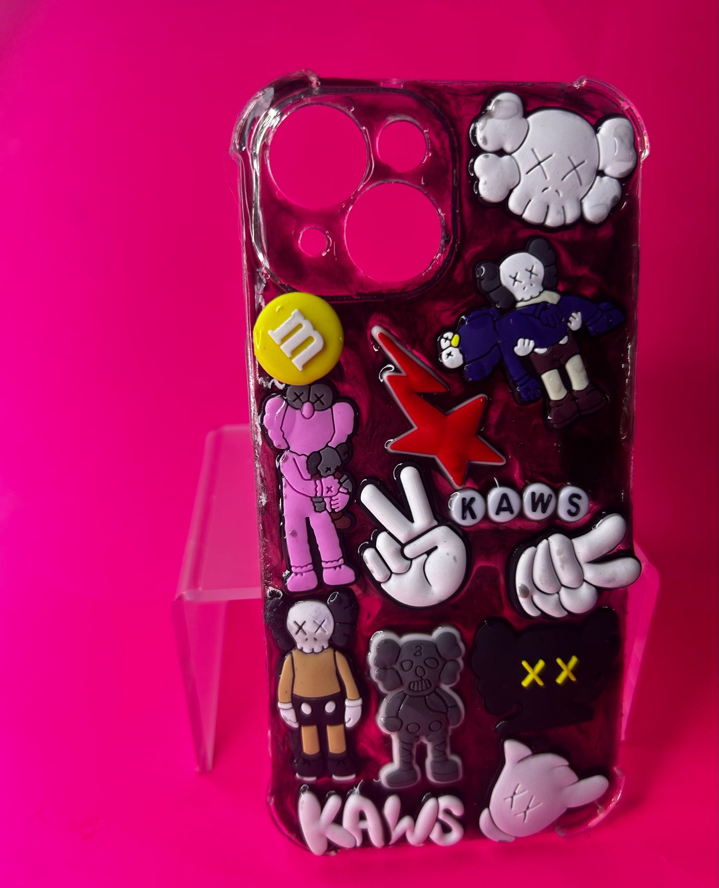 📱 KAWS Theme Junk Case – Fits iPhone 15