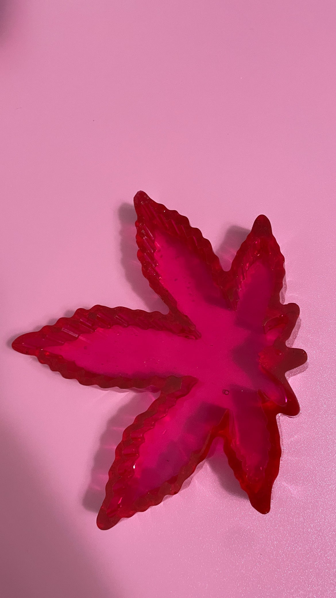 Small Leaf Tray (Pink)