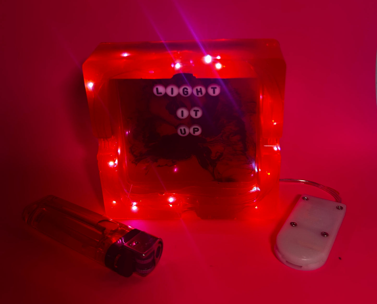 Red LED Small Tray